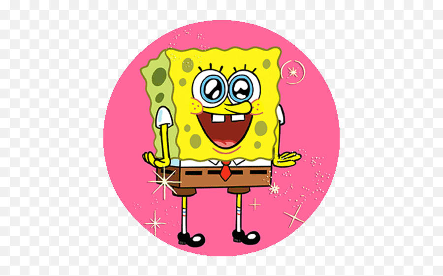 Spongebob Happy Sticker - Excited Spongebob Gif Transparent Emoji,Spongebob Emotion Anxiety