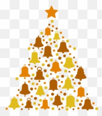 Christmas Tree Bells Transparent Png - Language Emoji,What Happened To The Christmas Tree Emoji