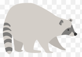 Raccoon Vector Silhouette Transparent Png U0026 Svg Vector - Animal Figure Emoji,Raccoon Emoji Icon