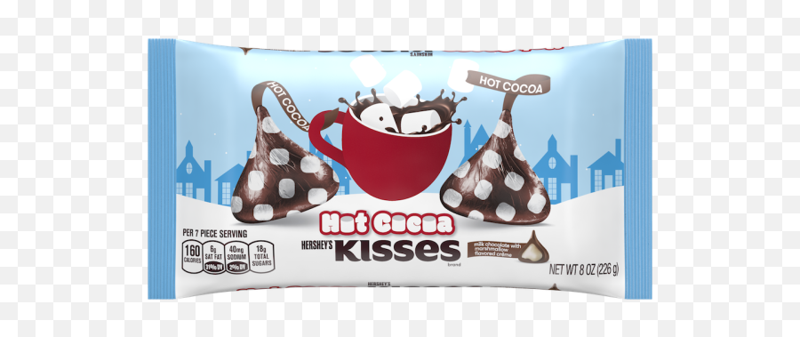 Christmas And Winter Holiday Candy And Snacks Newsday - Hot Cocoa Hershey Kisses Emoji,Cruchy Chocolate Candy Shaped Like Emojis