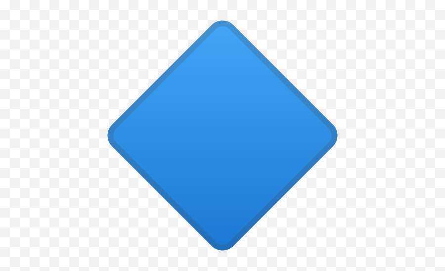 Large Blue Diamond Emoji Meaning With - Horizontal,Diamond Emoji