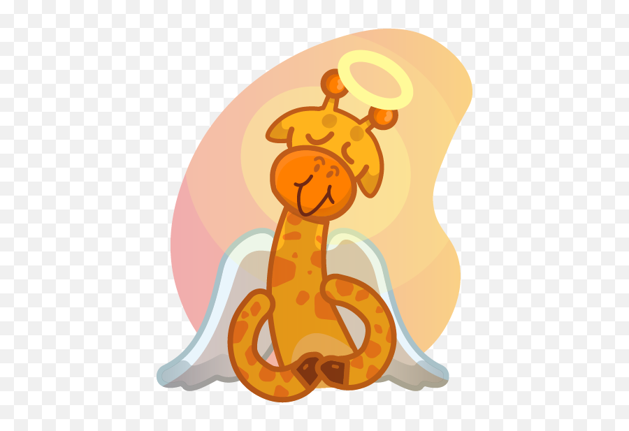 Alfie The Giraffe - Stickers By Artem Beletskiy Emoji,Giraffe Get In Quicksand With Emotions