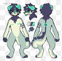 Baguettepower Lixtleghost Twitter Emoji,Furry Chibi Emotions