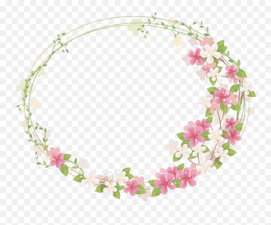 Floral Frame Png Photos Png Svg Clip Art For Web - Download Emoji,Mang Emoji