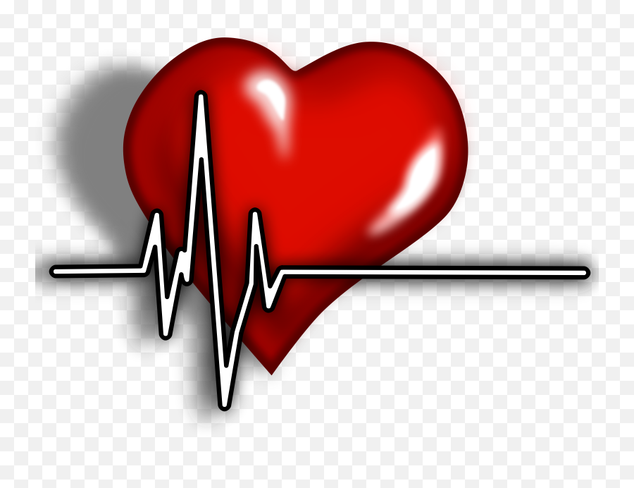 Ekg Heart - Heart Ecg Emoji,Bleeding Heart Emoji