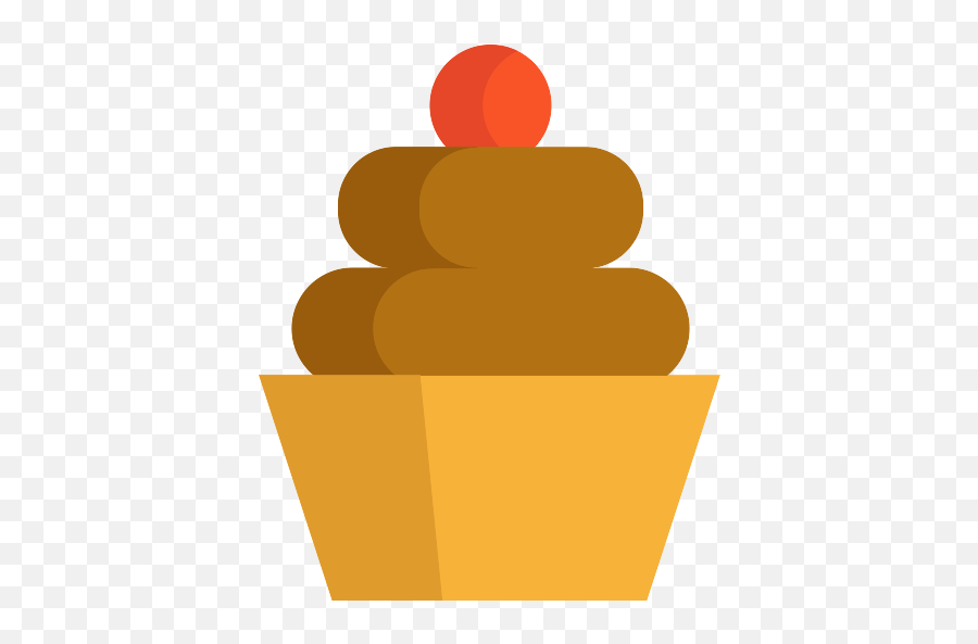 Cupcake Handmade Dessert Vector Svg Icon - Png Repo Free Png Emoji,Puddiing Emoji