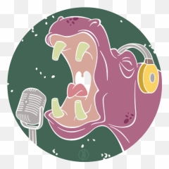 Hippopotamus Clipart Happy Hippo - Illustration Emoji,Hippo Emoticons