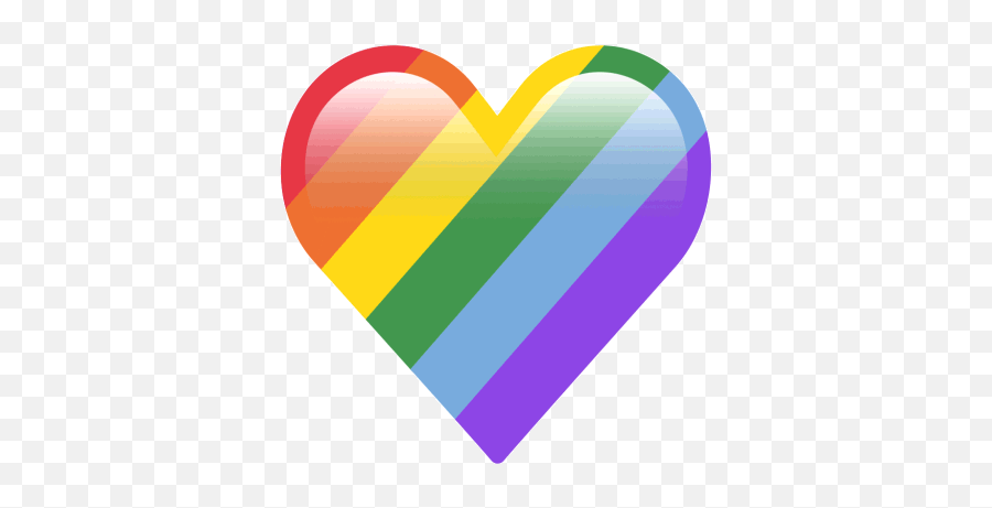 Mental Health Psychische Gesundheit Sticker - Mental Health Emoji,Twitter Heart Emoji Colors, Pride