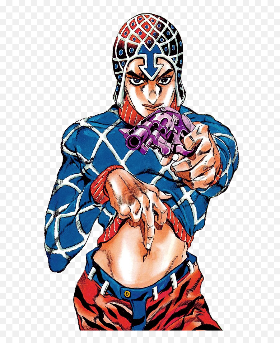 Guido Mista - Jojou0027s Bizarre Encyclopedia Jojo Wiki Emoji,Va,pire Girl Emoji