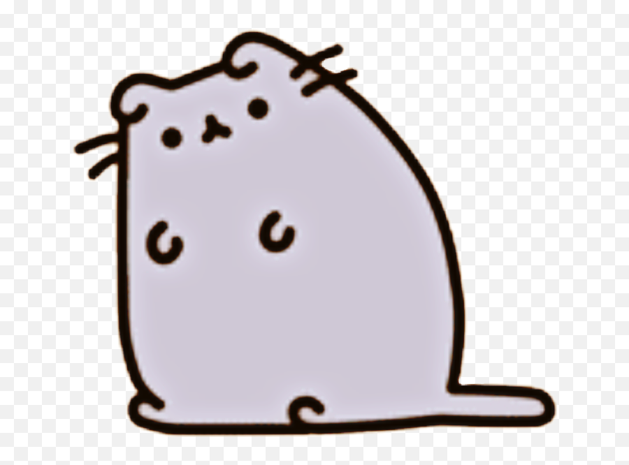 Pusheen Sad Cat Kawaii Sticker By Kat - Sad Pusheen Coloring Pages Emoji,Sad Cat Emoji