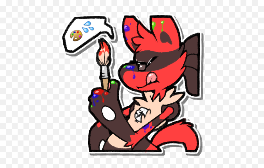 Telegram Pup Weasyl - Fictional Character Emoji,Lucario Emoji