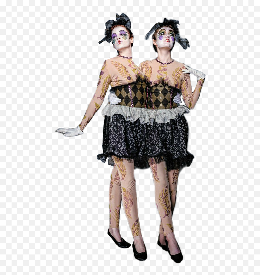 Twins Siamese Twins - Costume Party Emoji,Twins Emoji Costume