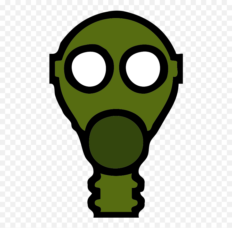 Gas Mask - Ww1 Gas Mask Clipart Emoji,Gas Mask Emoticon