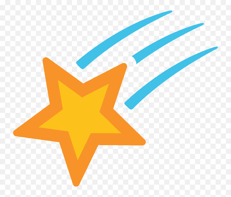 Estrella Fugaz Clipart Dibujos Animados Descargar Gratis - Shooting Star Button Png Emoji,Emojis Animados