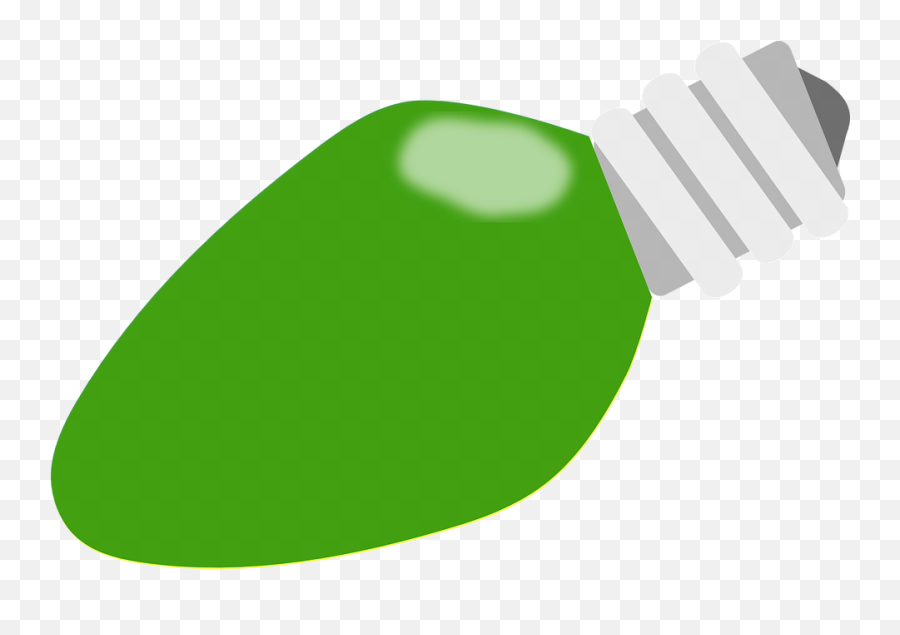 Greenlight Sticker - Christmas Light Bulb Clip Art Emoji,Greenlight Emoji