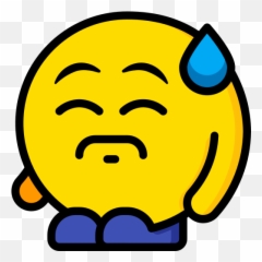 Worried - Free People Icons Emojis De Suspiros,Worried Emoticon