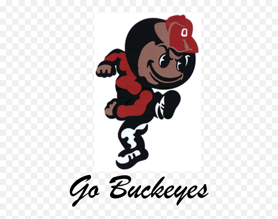 Ohio State Brutus Ohio State Brutus - Brutus Buckeye Logo Ohio State Buckeyes Mascot Emoji,Ohio State Emoji