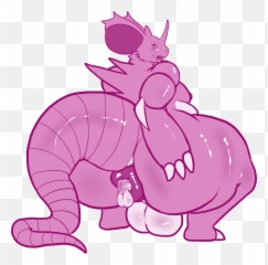 Nidoking Butt - Cartoon Clipart Full Size Clipart Butt Cartoon Emoji,Butt Emoji Transparent