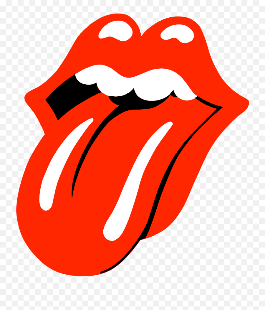 Rolling Stones Tongue Png Image With No - Logo Rolling Stones Emoji,Rolled Tongue Emoji