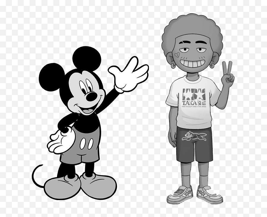 Animation Is Eating The World - Comic Book Characters Mickey Mouse Emoji,I Second That Emotion Futurama