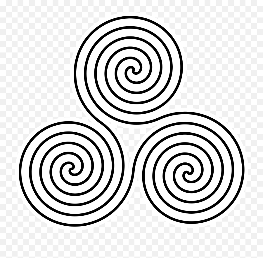 Triskelion - Triple Spiral Emoji,Sicilian Flag Emoji