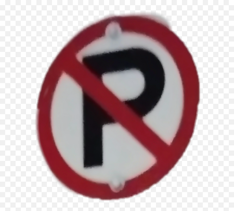 Noparking Sticker - Solid Emoji,No Parking Emoji - Free Emoji PNG ...