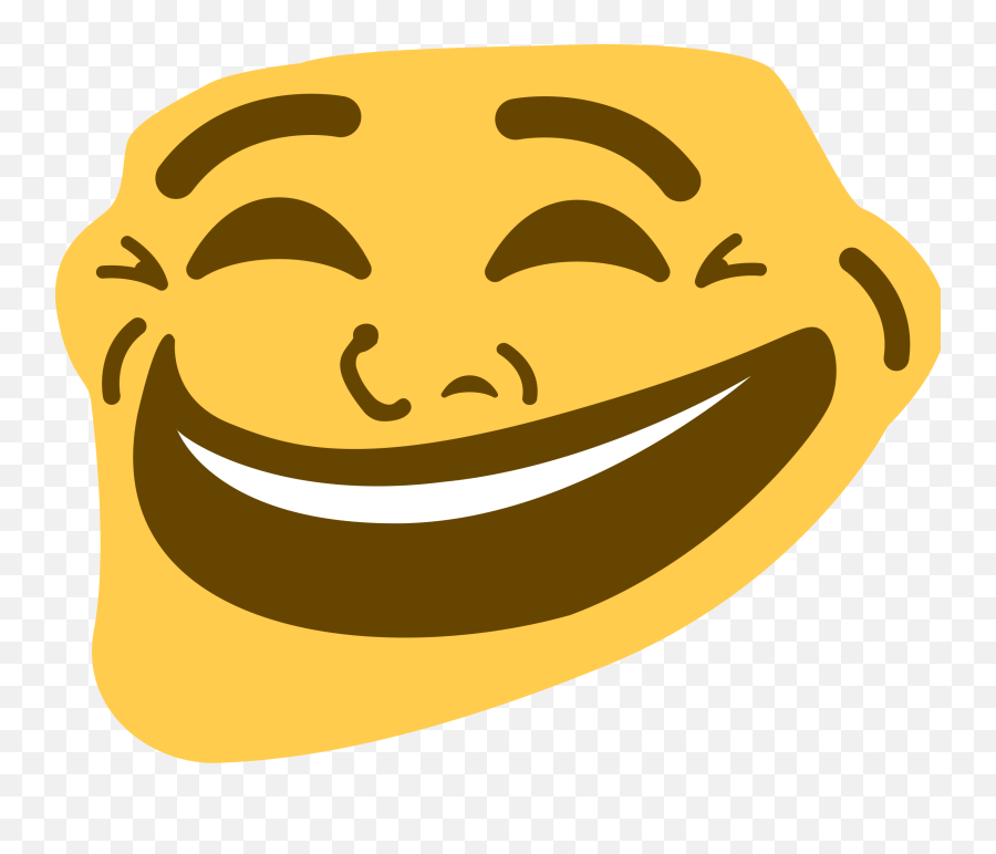 Trollface Emoji - Happy,Troll Face Emoji