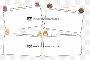 Download Hd Emotionsall About Me Mark Makingdrawing Prompt - Horizontal Emoji,All Emotions