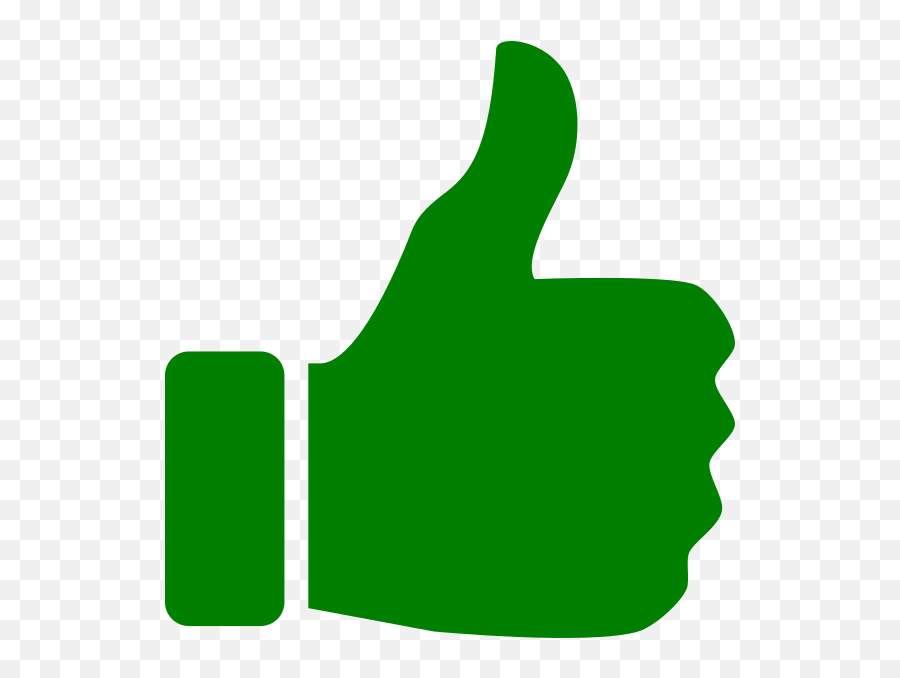 Green Thumbs Up Icon Png Image With No - Green Thumbs Up Transparent Emoji,Green Thumb Emoji