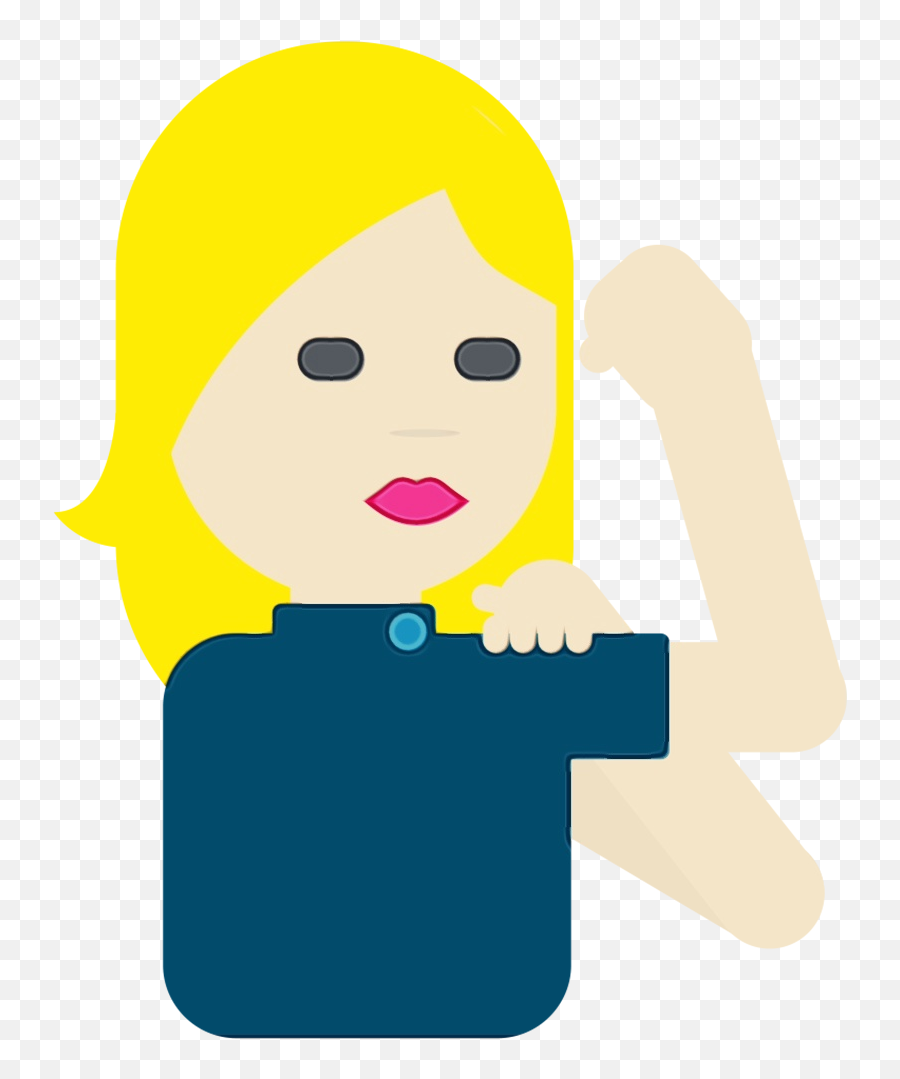 Woman Emoji Gender Girl Clip Art - Poweremojipng,Woman Emoji