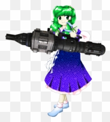 Sanae In Emoji,Meme About Emotion Using Weapons
