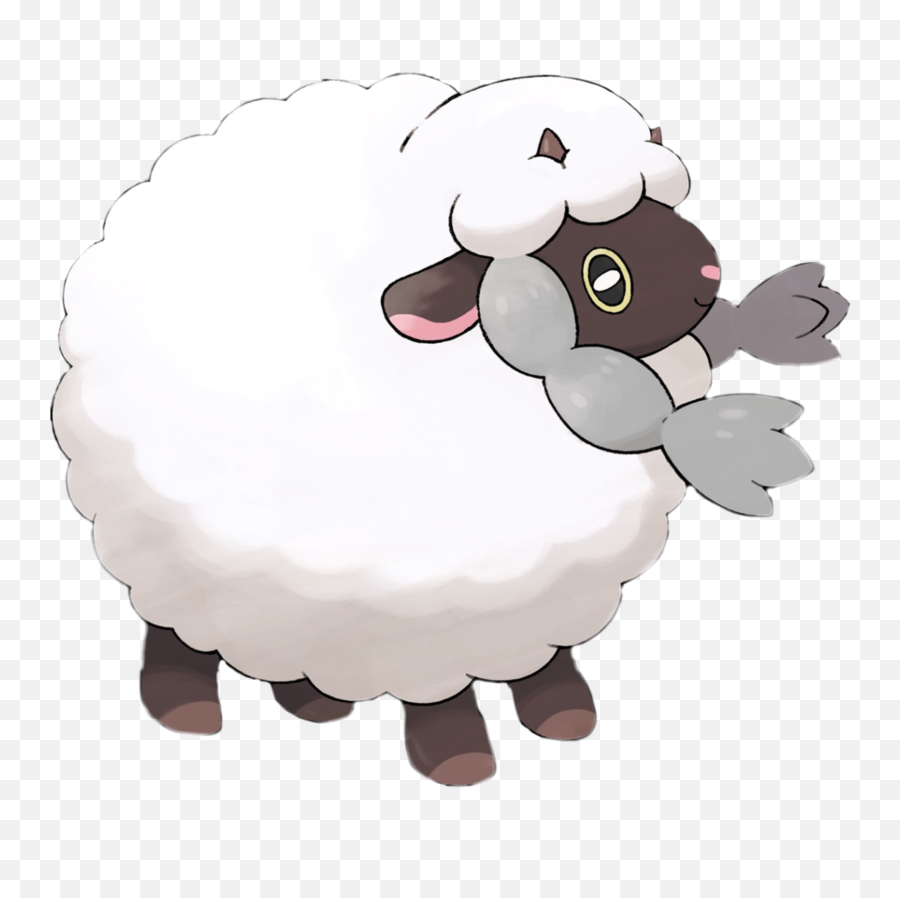 Pokemon Wooloo Sheep Sticker Emoji,Sheep Emoji