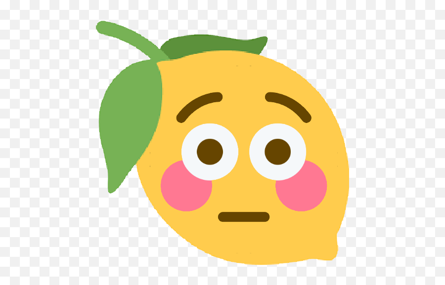 Miiya - Lemon Icon Flat Emoji,Infinity War Emoticon