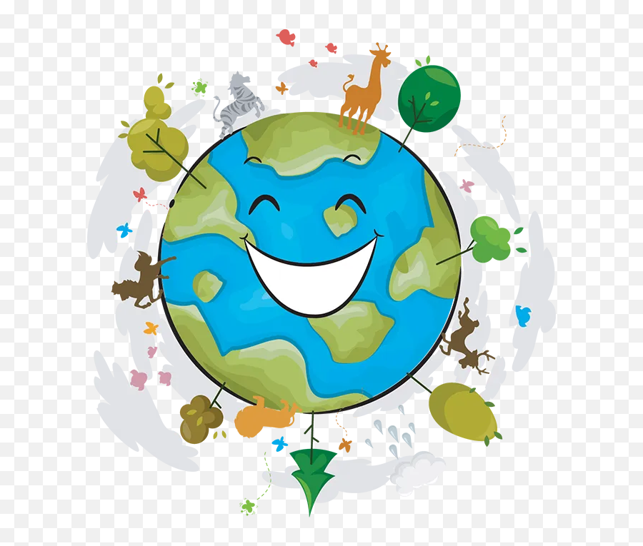 Our Honor Our Earth Guide Features Eco - Friendly Happy Earth Poster Emoji,Emojis Para Nenes