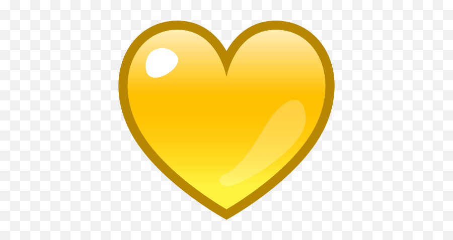 Yellow Heart - Yellow Heart Emojidex,Yellow Heart Emoji