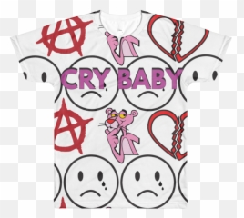 Lil Peep Cry Baby All - Pink Emoji,Ceybaby Emojis