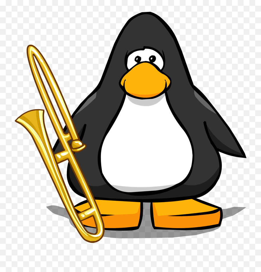 Download Trombone Pc - Club Penguin Fishing Png Png Image Club Penguin Png Emoji,Club Penguin Emoji Codes