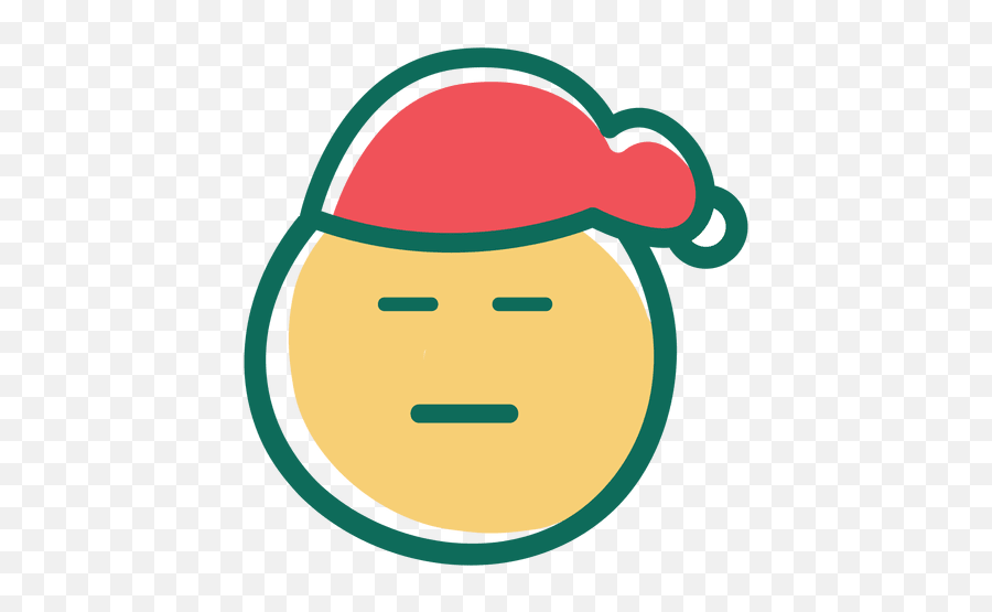 Squint Eye Santa Claus Hat Face - Happy Emoji,Squint Emoji