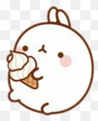 Telegram Sticker 21 From Collection Molang Wszb Remix Emoji,Molang Emojis