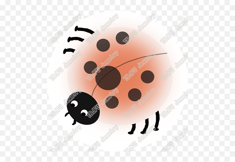 40pcslot 10mm 12mm 14mm 16mm Round Ladybug Photo Pattern Emoji,Ewen Emoticon