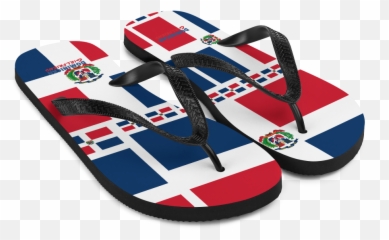Dominican Republic Flag All - Over Collage Flipflops Emoji,Puerto Rico Flag Emoji