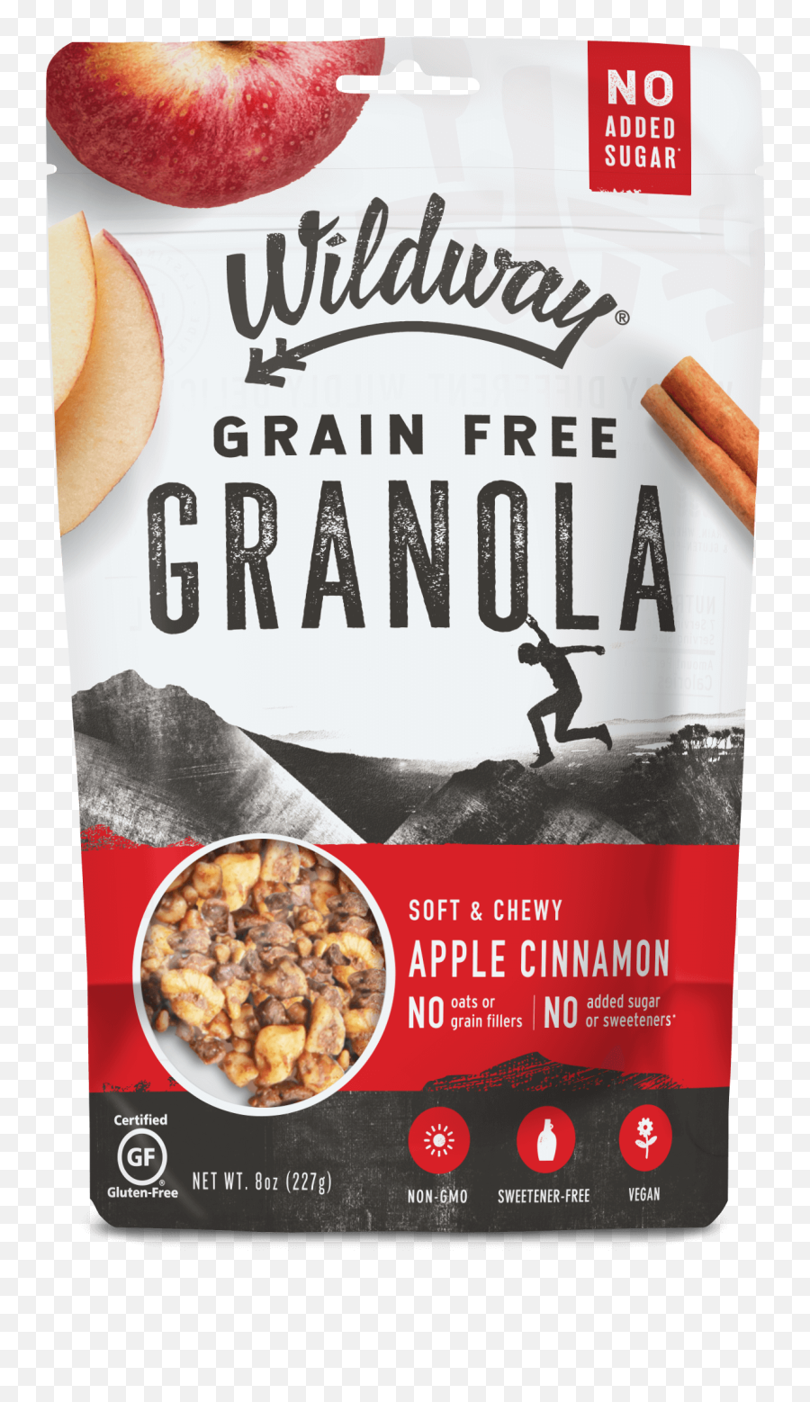Grain Free Granola Apple Cinnamon 8oz Emoji,Apple Peanut Emoji