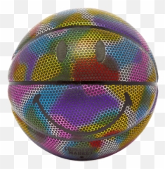 Chinatown Market Rainbow Reflective Basketball Modesens Emoji,Emoticons Basketball