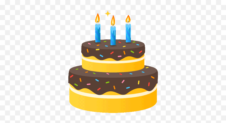 Birthday Cake Joypixels Gif - Birthday Cake Gif Happy Birthday Gif Emoji,Happy Birthday Emoji
