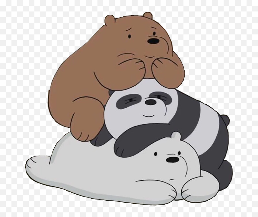 The Most Edited Webarebear Picsart - We Bare Bears Transparent Emoji,Emoji Ovie