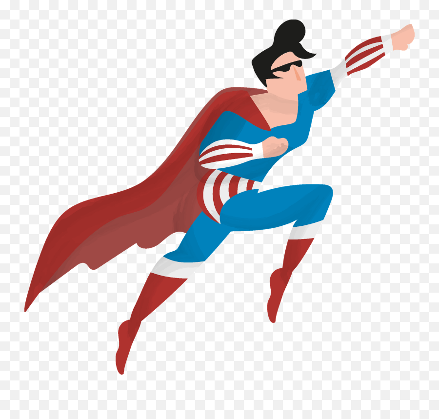 Hero Clipart Free Download Transparent Png Creazilla - Superman Emoji,Hero Emoji