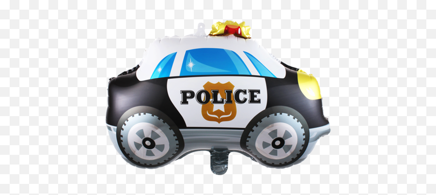 Police Car Balloons Bouquet - Police Car Foil Balloon Emoji,Police Car Emoji