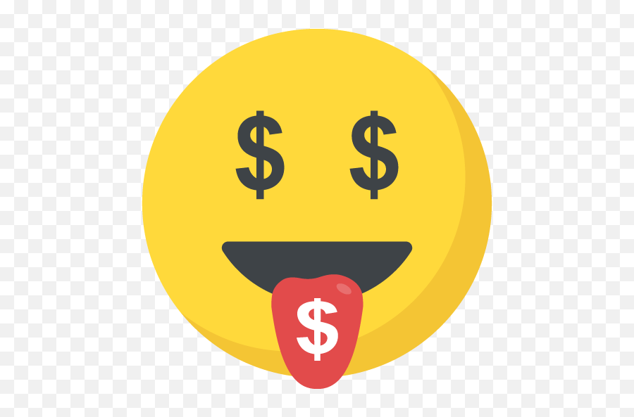 Index Of - Mouth Emoji Face Money,Emoji Dinero