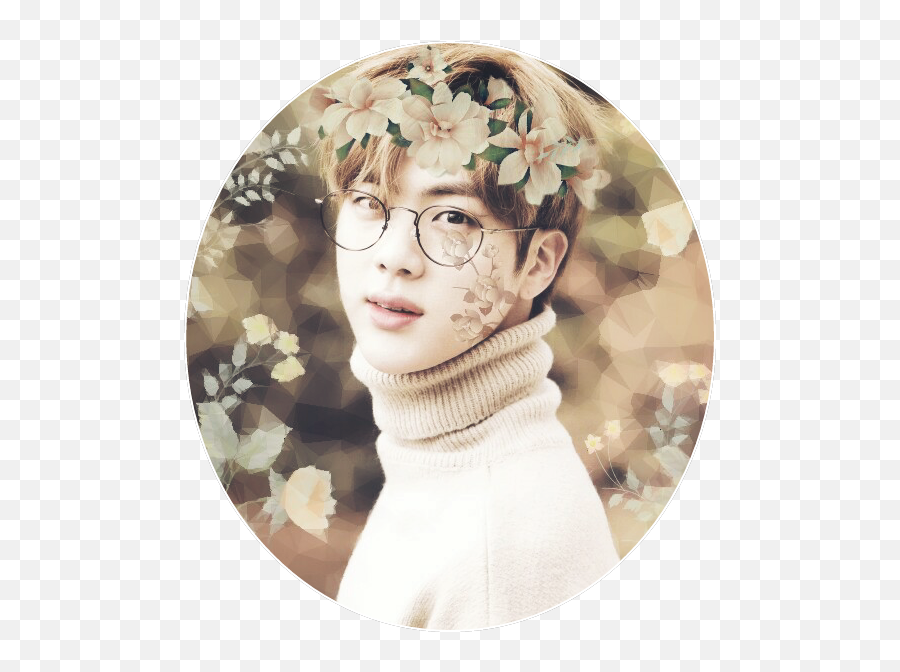 Bts Jin Kpop Korean Korea Handsome - Smile Jin Cute Glasses Emoji,Asian Guy Emoji