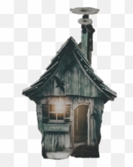 House Shack Ramshackle Redneck Sticker - Jo Tumhe Ignore Kare Emoji,Shack Emoji